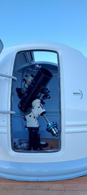 Equipment in the dome