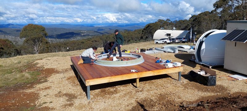 Support ring going down