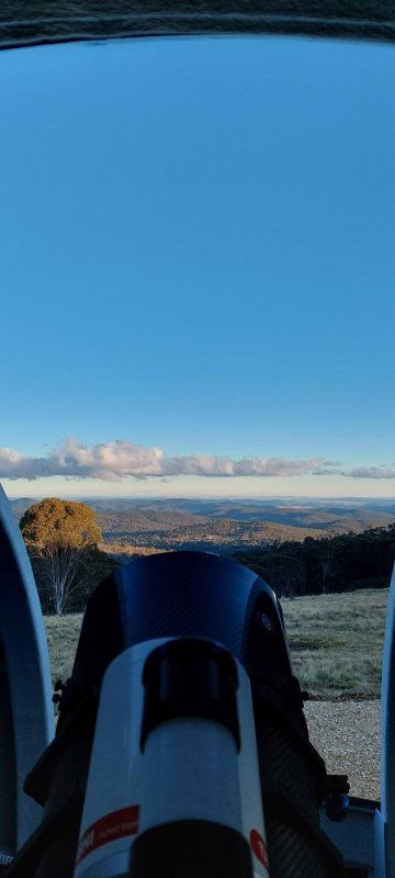 A telescope eye view