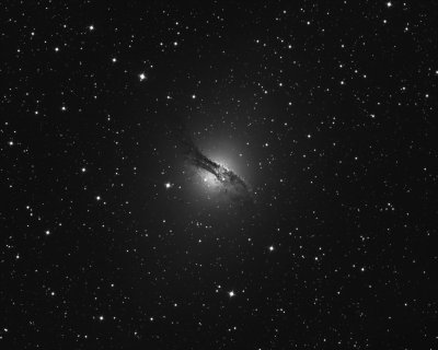 Centaurus A first light test image with AP1600GTO