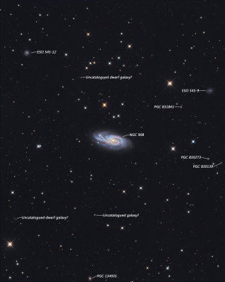 NGC 908 and Friends