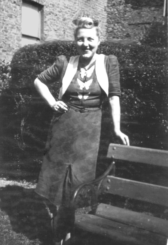 1939 Virginia at Aunt Lilys Rathgar Rd Dublin