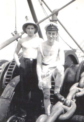 1942 Bill and friend - Australia