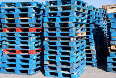 Blue Pallets