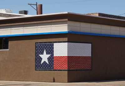 Texas Flag Mosaic