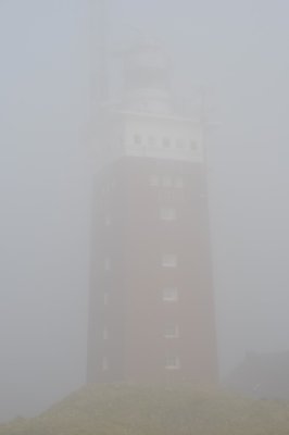 Heligoland Lighthouse in the Fog