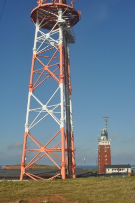Heligoland Lighthouse and Radio Transmitter