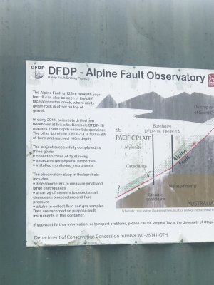 Alpine fault observatory