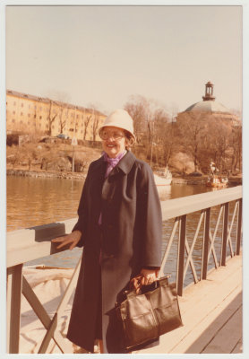 Dagmar Lingblom Wiik, Stockholm, April 1981