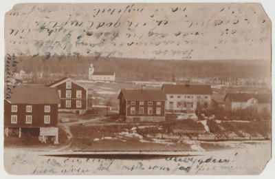 Postcard to Clara Lingblom, addressed to Hamilton House, 1338 west 7th Street, Des Moines, 1904