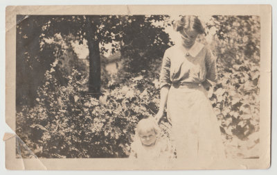 Clara Oberg and young Katherine