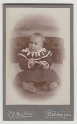 Unknown baby, Stratjara Sweden