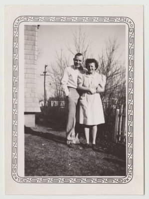 Harold and Katherine Van Fleet, Feb 1944