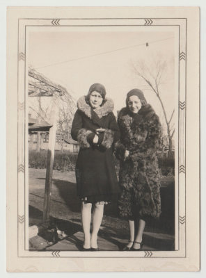 Katherine Oberg and another woman 1929