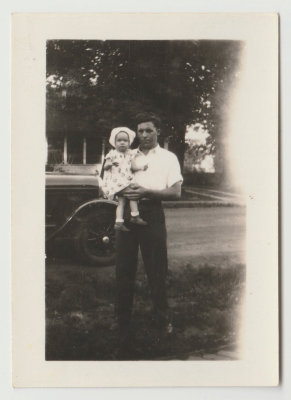 Robert Oberg and daughter Dorothy, Jun 7, 1934