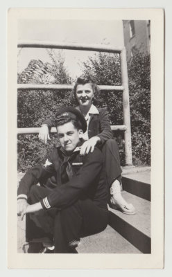 Falke Anderson (Elna's son) and girlfriend Dorothy