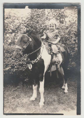 Kay Van Fleet on pony