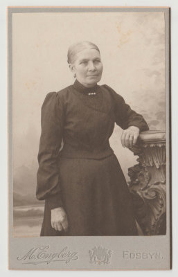 Mother or aunt of John Olof Oberg? photo Edsbyn, Sweden