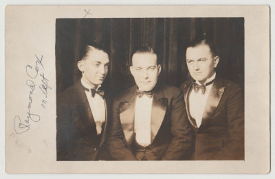 Milwaukee Band Members, Raymond Cox on left (Harold Van Fleet's half brother)