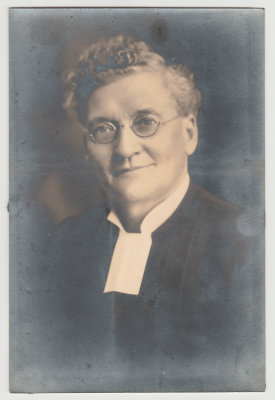 Pastor A. Norbom, First Lutheran Church (confirmation pastor for Katherine)