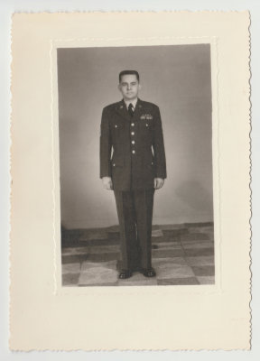 unknown man in military uniform