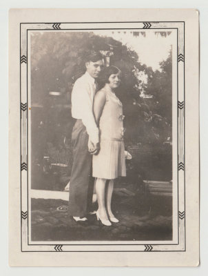 Harold Van Fleet and Katherine Oberg, 1929