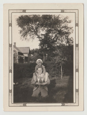 Dave and Helen Oberg, 1928