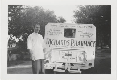 Richards Pharmacy delivery truck