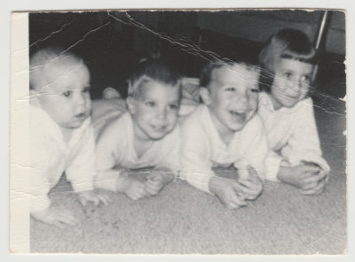 Paul, Ed, Allen, Diana Veak, 1964-65