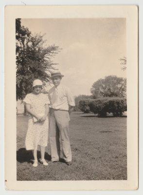 Katherine and Harold Van Fleet, approx 1930