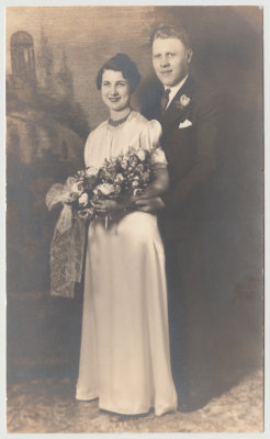 Frederick and Ruby Wagaman wedding, Denver Colorado