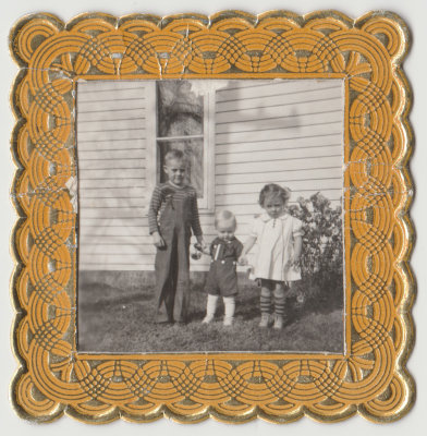 Bob, Kay, Chuck Van Fleet approx 1939