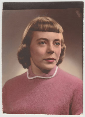 Kay Van Fleet, high school photo