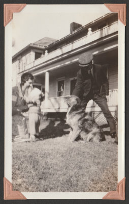 Richard Veak, 11 months, and ? 1934