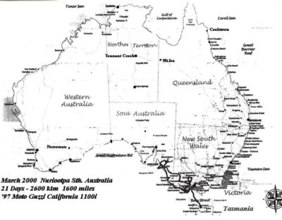 2000 ULYSSES AGM NURIOOTPA Sth. Aust.