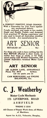 Art Senior & Cec Weatherby adverts, MCing NSW Aug.1935.-001.jpg