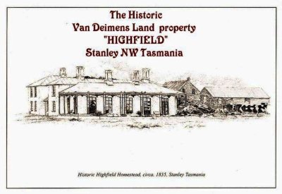 Stanley's colonial VDL.Ltd. 'Highfield'