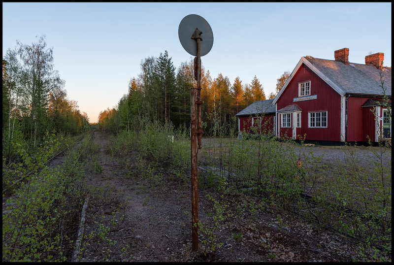 Abborrtrsk railwaystation (Lapland)