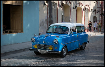 Opel Olympia estate 1955 in Camaguey