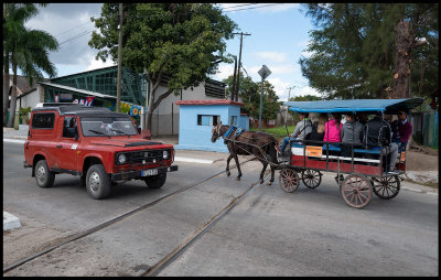 Railway crossing in Santa Clara