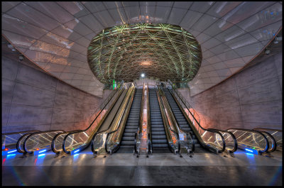 Triangeln escalators (railway station)