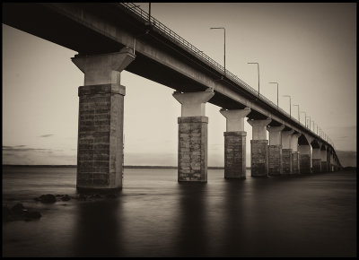 land bridge near Kalmar