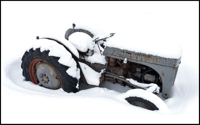 Tractor in Ytterhogdal