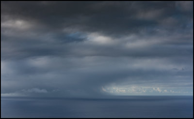 Rain outside Madeira