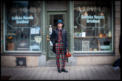 Actor in Stockholm Old Town