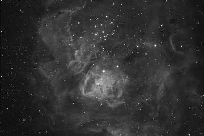 M8 Lagoon Nebula in SII