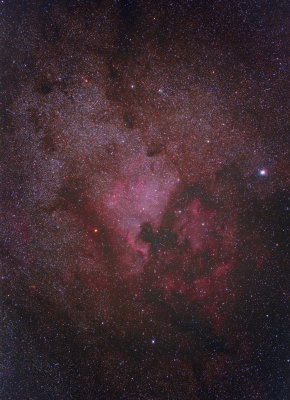 NGC 7000 North America Nebula & IC 5070 Pelican Nebula