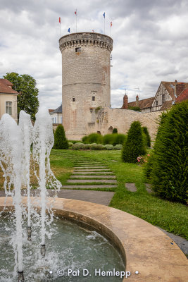 Tower and fountain