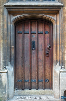 Wooden door