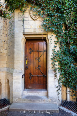 College doorway